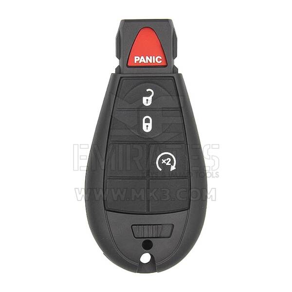 Dodge RAM 2013-2020 Fobik Remote Key 3+1 Buttons 433MHz Original PCB with Aftermarket Shell