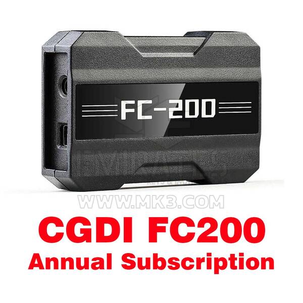 Assinatura anual CGDI FC200