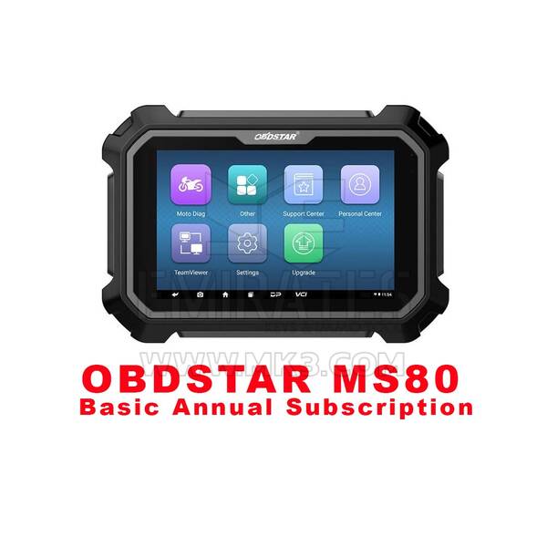 Assinatura Anual Básica OBDSTAR MS80