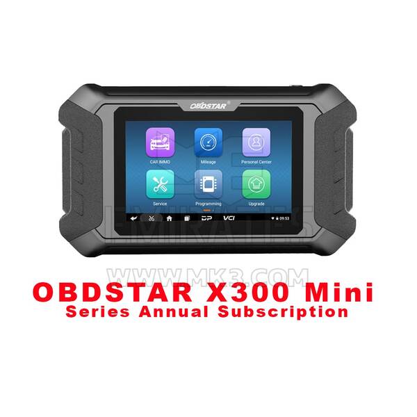 Abonnement annuel OBDSTAR X300 Mini Series