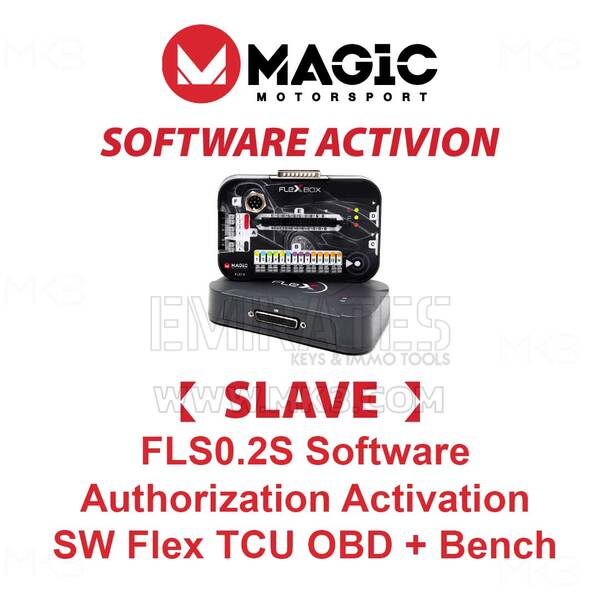 Activation d'autorisation logicielle MAGIC FLS0.2S SW Flex TCU OBD + esclave de banc