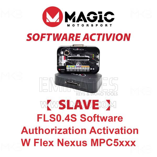 Software MAGIC FLS0.4S Ativação de Autorização W Flex Nexus MPC5xxx Escravo