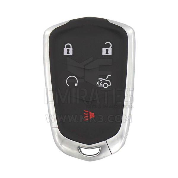 Cadillac Smart Remote Key Shell 4+1 Botão Tipo Tronco Sedan