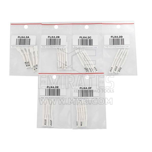 Kit adaptador MAGIC: 6 pcs conjunto de adaptadores de pinos para FLX42