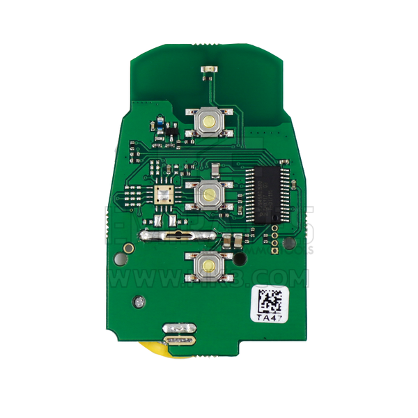 Abrites TA47 Audi BCM2 PCB for original key shell (315 MHz)