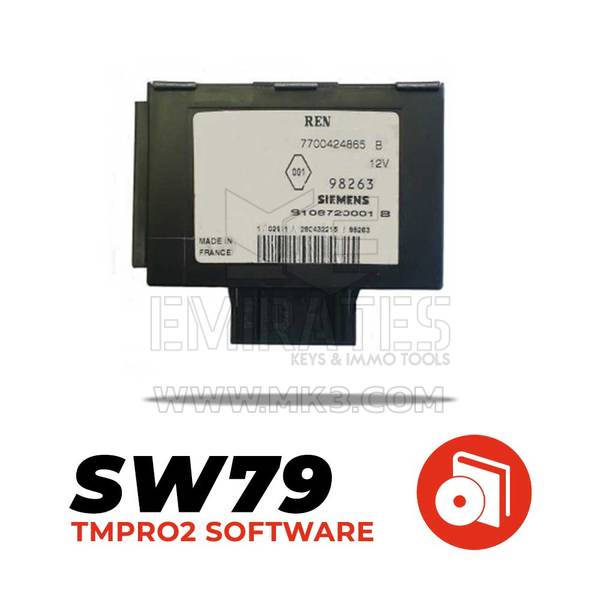 Tmpro SW 79 Pour REN Megane immobox Siemens