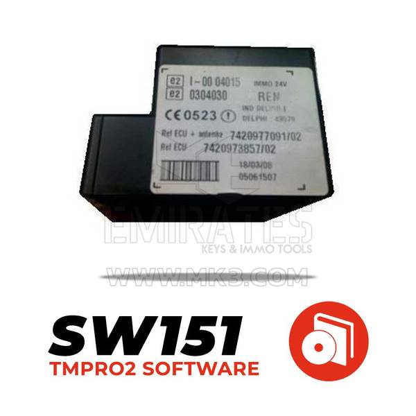 Tmpro SW 151 Pour camion REN immobox Delphi ID46