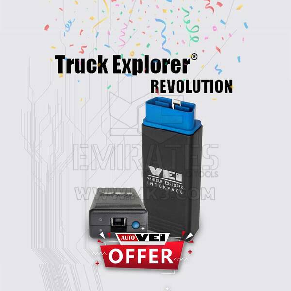 Революционный комплект устройств AutoVEI Truck Explorer (обновление 2023 г.)
