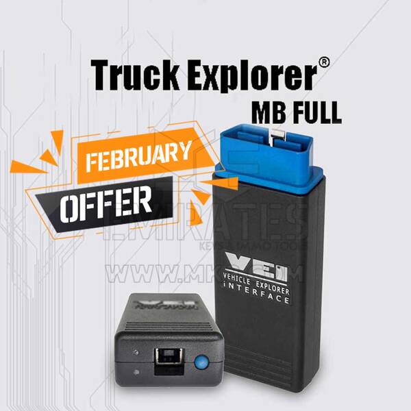Kit de dispositivo AutoVEI Truck Explorer MB COMPLETO (2023 atualizado)
