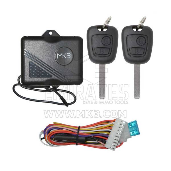 Sistema Keyless Entry Peugeot Citroen 2 Botones Modelo DK213-HU83