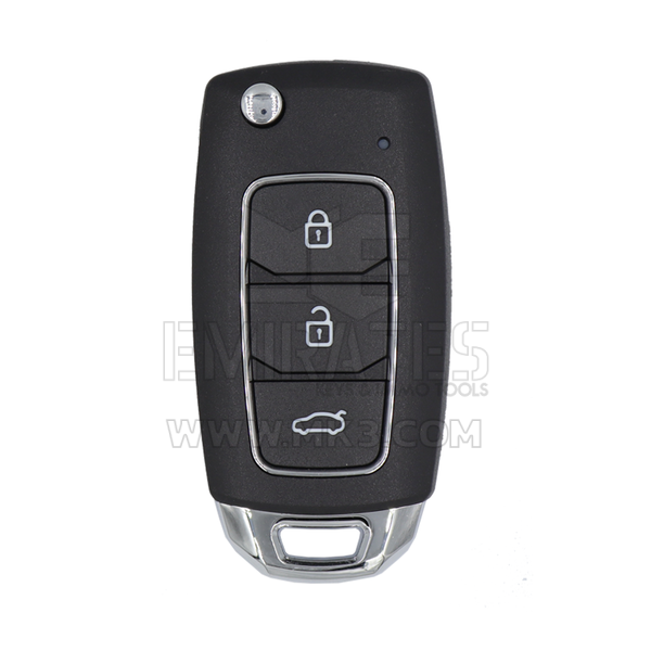 Xhorse Flip Remote Key Fil Universel 3 Boutons Hyundai Type XKHY05EN