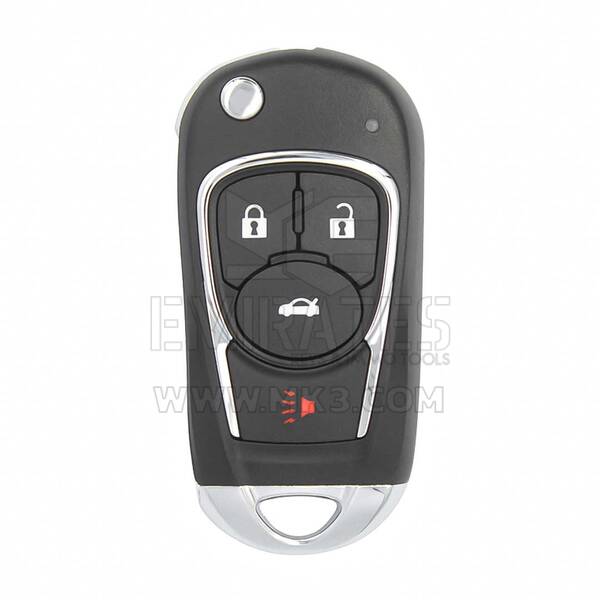 Xhorse VVDI Key Tool VVDI2 Wire Flip Remote Key 3+1 Button XKBU02EN Buick Type
