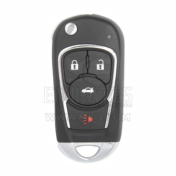 Xhorse VVDI Key Tool VVDI2 Wire Flip Remote Key 3+1 Button Buick Style  XKBU02EN