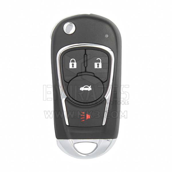 Xhorse VVDI Key Tool VVDI2 Wire Flip Remote Key 3+1 Button Buick Type XKBU02EN