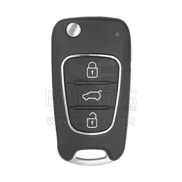 Xhorse VVDI Key VVDI2 Tool Wireless Flip Remote Key 3 Buttons KIA Hyundai Knife Style XNHY02EN