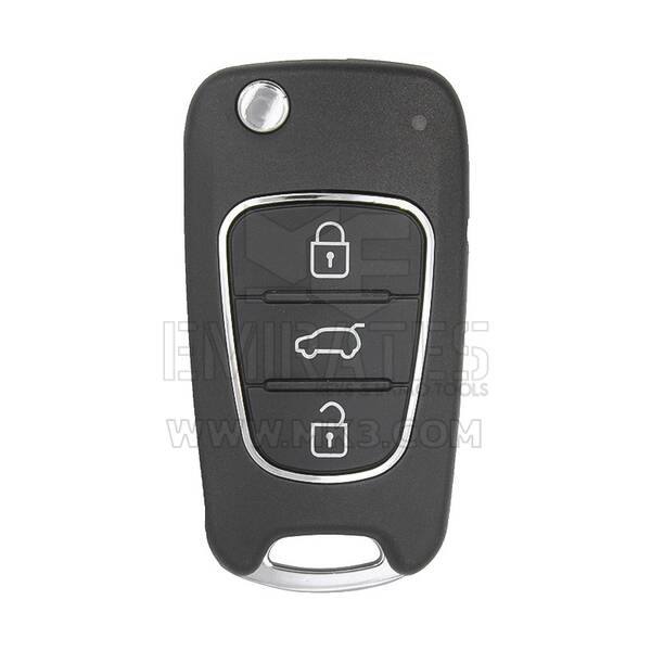 Xhorse VVDI Key VVDI2 Tool Wireless Flip Remote Key 3 Botones KIA Hyundai Tipo XNHY02EN