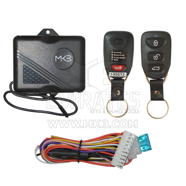 Sistema de entrada sin llave KIA Hyundai 3 + 1 botón Modelo NK315
