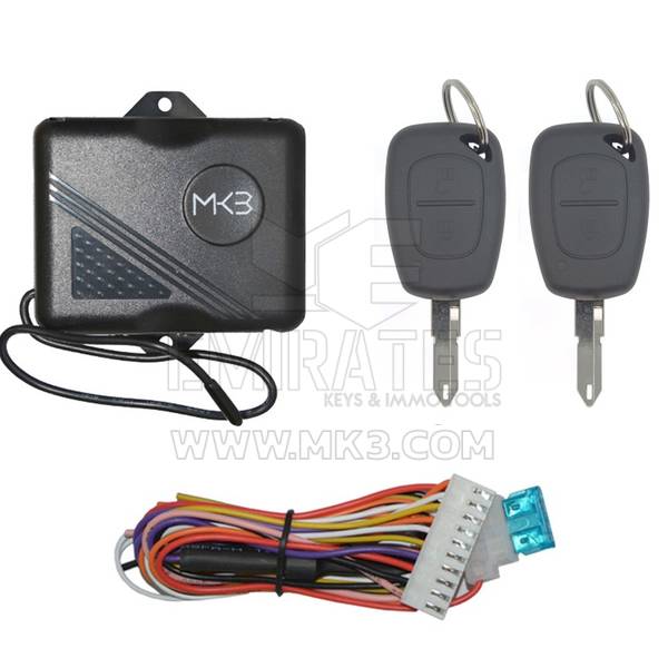 Keyless Entry System Peugeot 2 Buttons Model DK214 - Peugeot NE72 / NE73 Blade