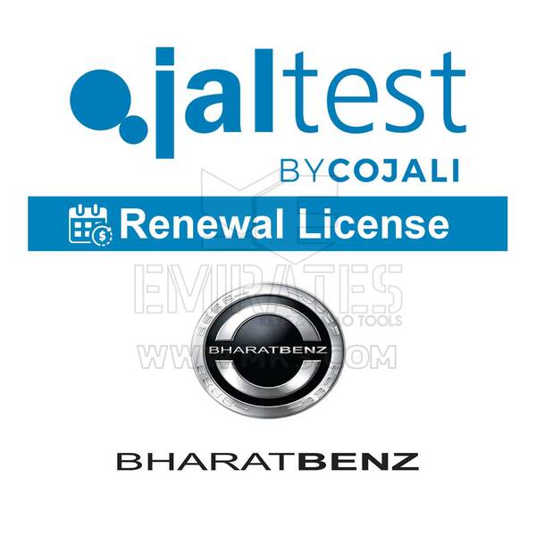 Jaltest - Truck Select Brands Renewal. License Of Use 29051107 Bharatbenz