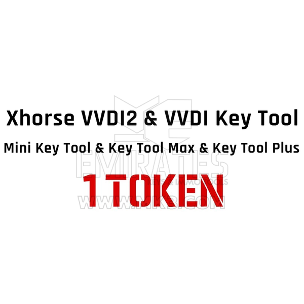 Xhorse VVDI2 & VVDI Key Tool & Mini Key Tool & Key Tool Max & Key Tool Plus 1 Token for ID48-96 Bit Calculation