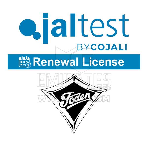 Jaltest - Truck Select Brands Renewal. License Of Use 29051115 Foden