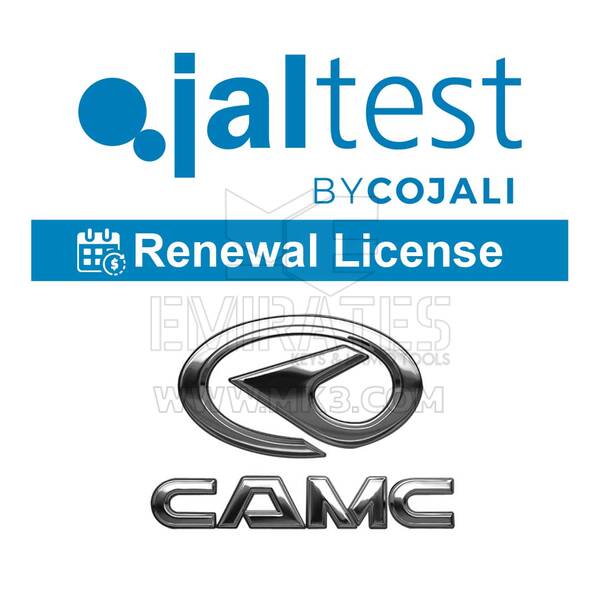Jaltest - Rinnovo Marchi Truck Select. Licenza d'uso 29051141 Camc