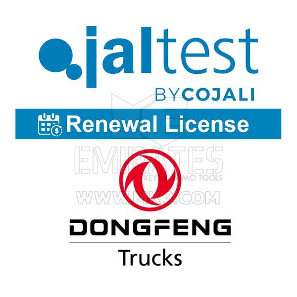 Jaltest - Rinnovo Marchi Truck Select. Licenza d'uso 29051112 Dongfeng