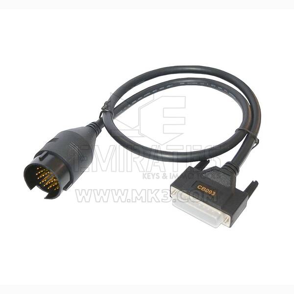 Abrites CB003 - Cable AVDI para conector de diagnóstico redondo de 38 pines para MERCEDES