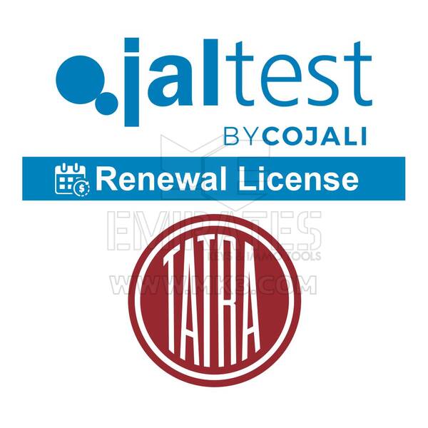 Jaltest - Truck Select Brands Renewal. License Of Use 29051144 Tatra
