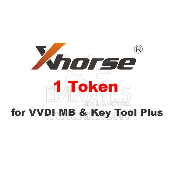 VVDI MB ve Key Tool Plus için Xhorse 1 MB Token