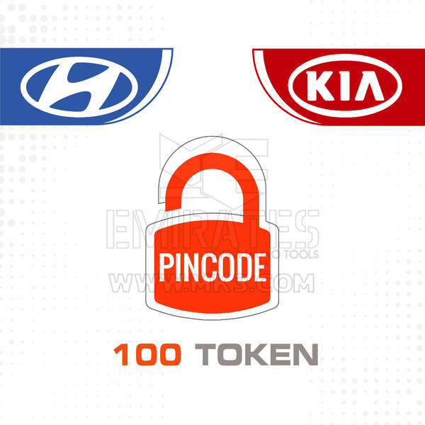 Calculateur de code PIN en ligne KIA et Hyundai 100 jetons