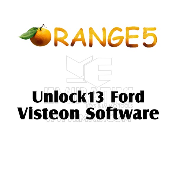 Программное обеспечение Orange5 Unlock13 Ford Visteon