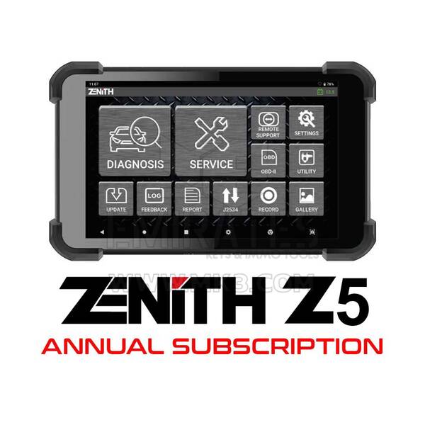 Abonnement annuel Zénith Z5