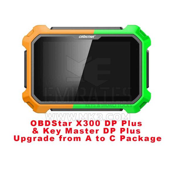 OBDStar X300 DP Plus ve Key Master DP Plus A'dan C Paketine Yükseltme