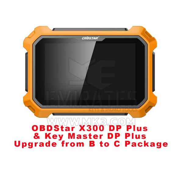 Atualização OBDStar X300 DP Plus e Key Master DP Plus do pacote B para C