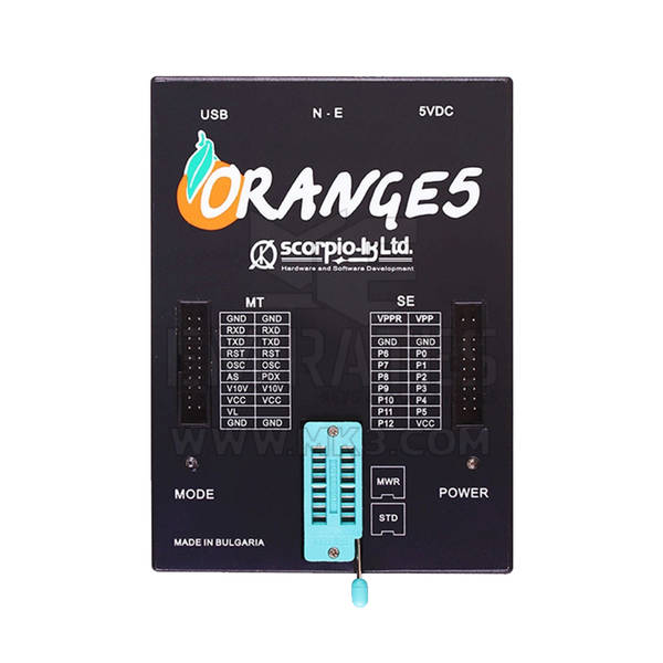 Programador original Scorpio Orange5 - Kit de chaveiro com 30 adaptadores/cabos