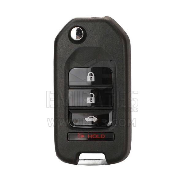 Keydiy KD Универсальный выкидной дистанционный ключ 3+1 кнопки Honda Type B10-3+1