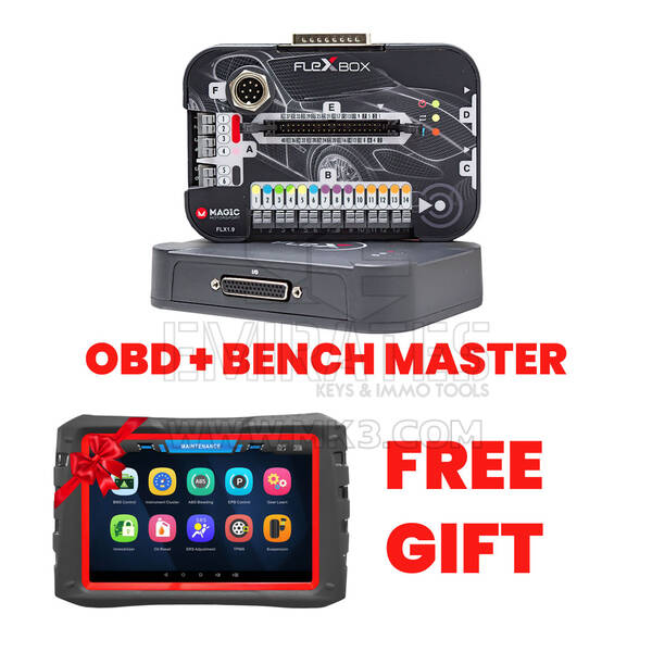MAGIC FLEX ECU (cars, vans, bikes) OBD + Bench Master + Free Autek BossComm IFIX-980