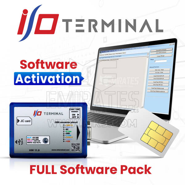 I/O IO Terminal Multi Tool - Attivazione FUL del pacchetto software
