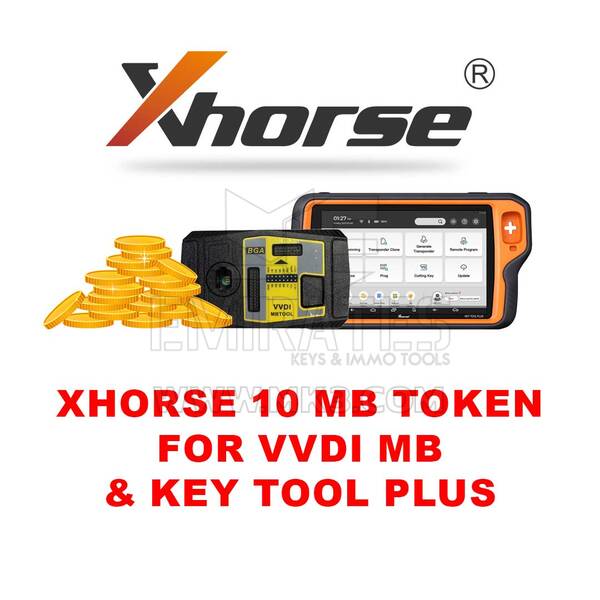 VVDI MB ve Key Tool Plus için Xhorse 10 MB Token
