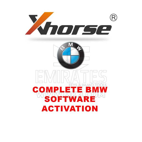 Xhorse VVDI2 Activation complète du logiciel BMW