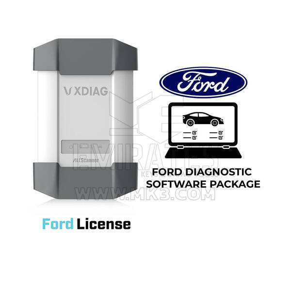 Paquete Ford por 1 año, dispositivo VCX DoIP, licencia y software
