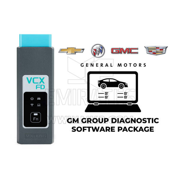 Paquete de software de diagnóstico del grupo GM y ALLScanner VCX FD