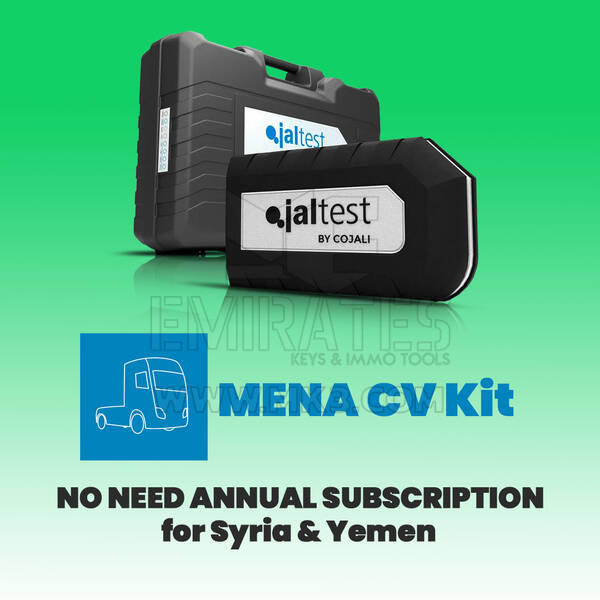 Kit de diagnóstico CV JALTEST MENA para vehículos comerciales