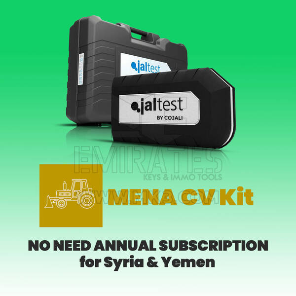 Kit de diagnostic JALTEST MENA OHW pour véhicules tout-terrain et de chantier