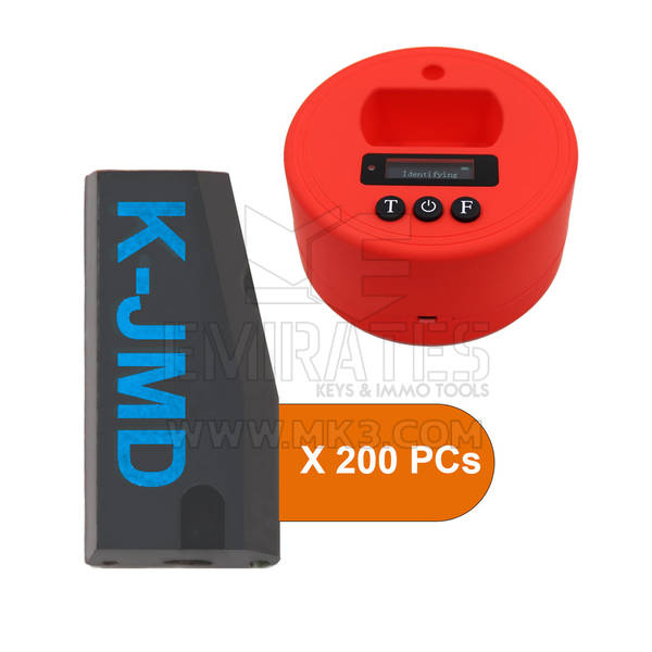 JMD / JYGC Handy Baby Blue King Chip transpondedor 200 piezas y GRATIS E-Baby E Baby Key Programmer Generator Bundle