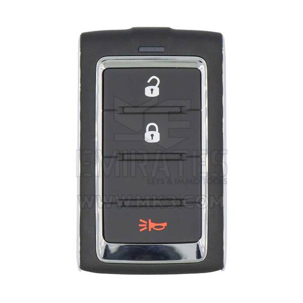 Llave remota inteligente original Jeep Grand Cherokee 2022 de 2+1 botones, 433 MHz, 68377529AA, 68377529AB, 68582686AA, 68582686AB