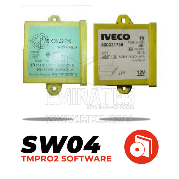 Tmpro SW 4 - Alfa Romeo-Iveco CODE1 immobox Bosch