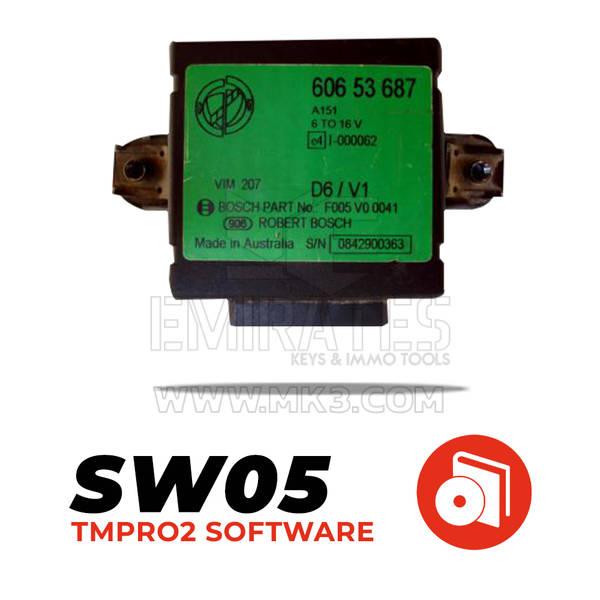 Tmpro SW 5 - Alfa Romeo CODE2 immobox Bosch