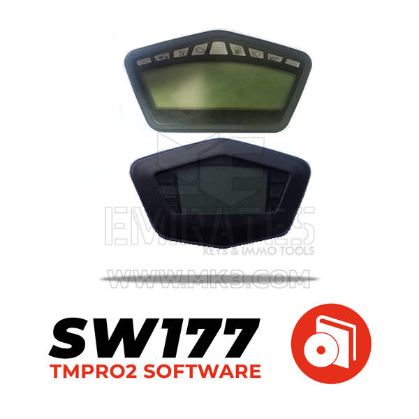 Tmpro SW 177 - Tableau de bord motos Ducati MAE electronics